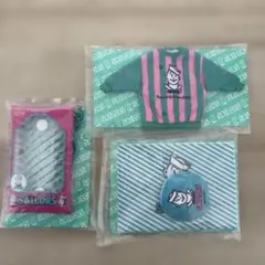 リカちゃんくじ　トレーナー　ブランケット&クッション　ミニクリアポーチ