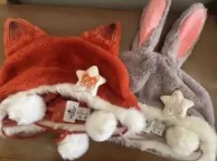 上海ディズニ-ズートピア ニック&ジュディ　ファンキャップ　2点セット