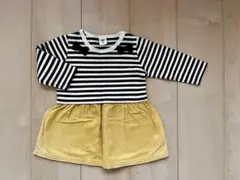 SIMPLE FREE　長袖 ワンピース　80
