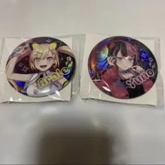 BanG Dream! 千石 ユノ ホログラムビッグ缶バッジ夢限大みゅーたいぷ