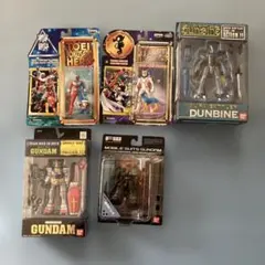 特撮ヒーロー・ガンダム他全5種フィギュアセットキズあり