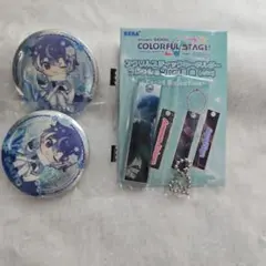 KAITO　缶バッジ　アクリルスティックキーホルダー