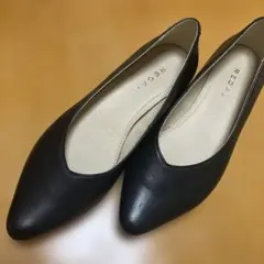 REGAL ブラック パンプス