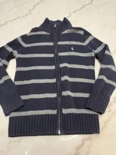 ラルフローレン　ジップアップ　セーター　130