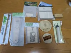 木製ノベルティ小物9点