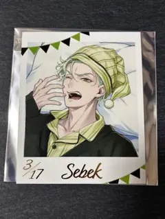 ツイステッドワンダーランド　くつろぎマイルーム　フォト風カード　セベク