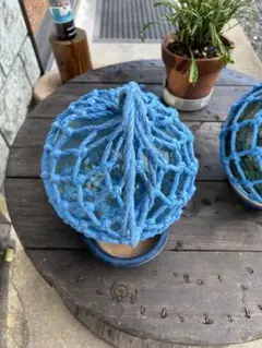 ガラスの浮き玉　ガラス　浮き玉　ハンドメイド
