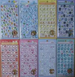 【シール】ボンボンドロップシールミニ しずくちゃん サンリオ 8枚セット 正規品