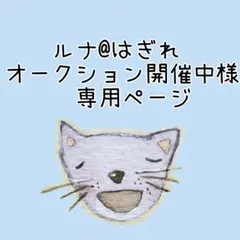 ルナ@はぎれオークション開催中様専用ページ