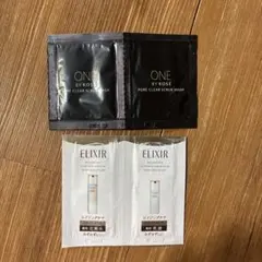 ONE BY KOSE ポアクリア スクラブ ウォッシュ２包　エリクシール