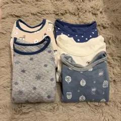 長袖ロンパース5点セット