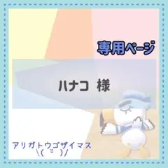 ハナコ様 リクエスト 3点 まとめ商品