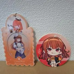 カラフルピーチ　えと　サンリオコラボ　カードケース&コースター　セット