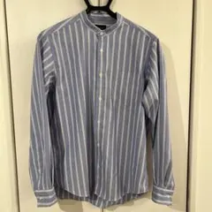 green label relaxing 長袖バンドカラーシャツ Mサイズ