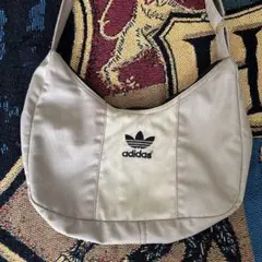 adidas ベージュ ショルダーバッグ リメイク