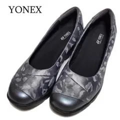 【極美品】ヨネックス　パワークッション　厚底　パンプス　23.5