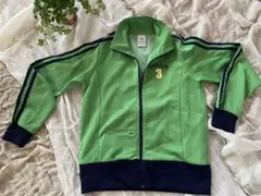 美品✨adidasアディダス王道！トラックジャケット♪ ジャージ　緑色　Mサイズ