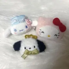 サンリオ 前髪クリップ ヘアクリップ キティ シナモン ポチャッコ