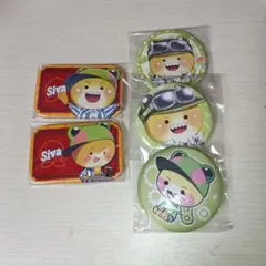 カラフルピーチ　シヴァさん 缶バッチ5点