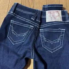 RODEO CROWNS スキニーデニム　23サイズ ダークブルー インディゴ