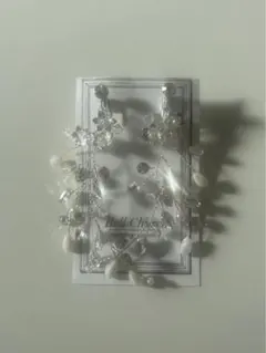 【Bell Church】ウェディングイヤリング | 小枝、お花モチーフ |