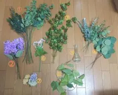 結婚式　ウェルカムスペース　フェイクグリーン　造花