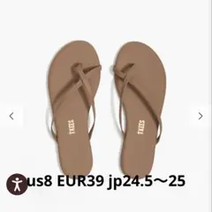 【美品】　tkees riley サンダルのサムネイル