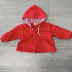 ELLE 赤 フリース ジャケット 80