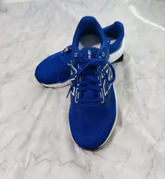 美品✨New Balance411メンズスニーカーブルー26.5㎝青スポーツ軽いのサムネイル