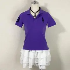 y2k ラルフローレン ビッグポニー ポロシャツ 平成ギャル 平成女児