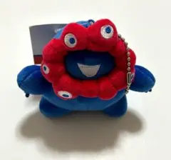 ミャクミャク もっちり　ぬいぐるみ ミニ 立　キーホルダー　大阪万博　新品未使用