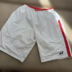 YONEX ヨネックス ハーフパンツ ホワイト レッド