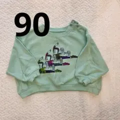 マーキーズ ホーガン HOGAN ミントグリーン トレーナー 90