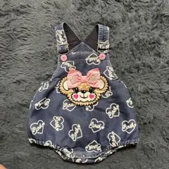 EARTHMAGIC デニムオーバーオール80サイズ