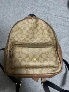 【美品】COACH コーチ リュック バックパック ブラウンのサムネイル