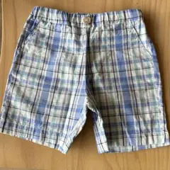 【新品タグ付】　チェック柄ショートパンツ