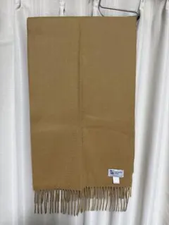 ジョンストンズ カシミヤ100％ 中判ストール キャメル