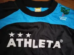 ATHLETA ピステ・ウィンドブレーカー 黒/青