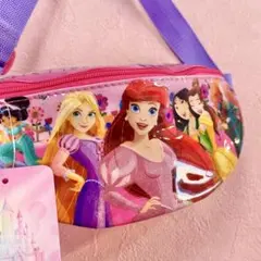 新品 プリンセス バッグ ウエストポーチ ディズニー