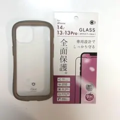 iFace iPhone 14用ケース ブラウン