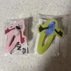 パペットスンスン アクリルヘアクリップ 2個セット