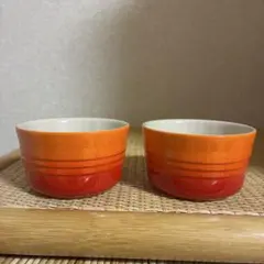 ル・クルーゼ　ラムカンココット　2個セット　オレンジのサムネイル