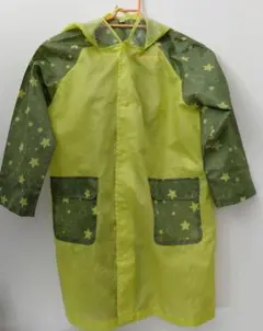 キッズ　レインコート 星柄 サイズ120