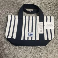 Lee ストライプトートバッグ 中型