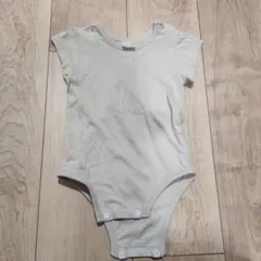 petit main ライトグレー ロンパース 70