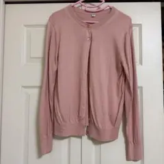ユニクロ UVカットクルーネックカーディガン
