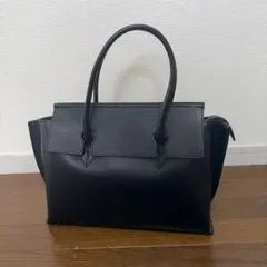 MILLELA FIRENZE 本革 フラップトートバッグ A4 2WAY 黒 - メルカリ