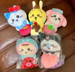 【デスクトップから見守るひっかけぬいぐるみ】全5体 ちいかわxサンリオ