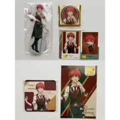 暗殺教室 赤羽業 カルマ 缶バッジ ポストカード コースター スイパラ