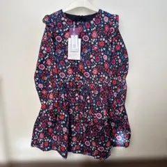 【タグ付新品未使用品】Jacadi 8A 128cmリバティ柄ワンピース